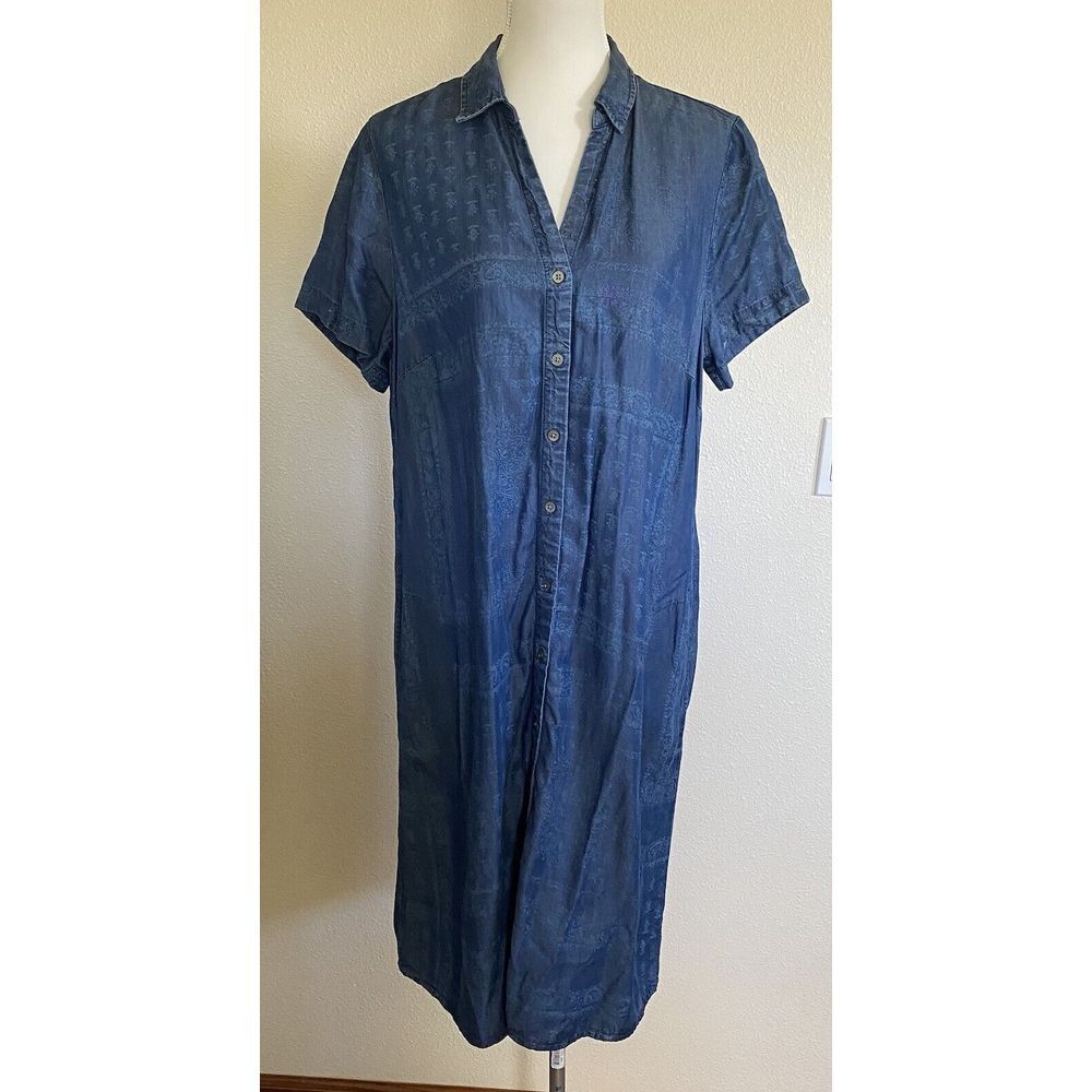 J. Jill Blue Midi Dress